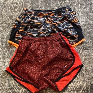 2 pack Nike Running shorts
